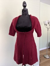 Love by Design Women Burgundy M Dress