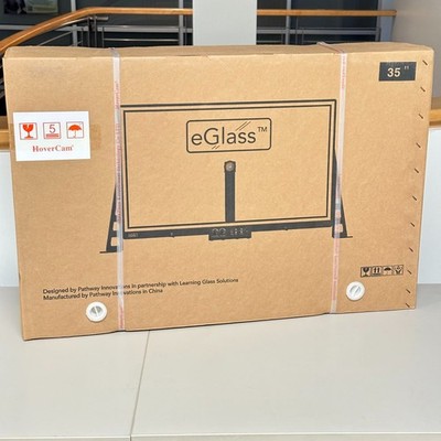 35'' Zoom eGlass Lightboard by Pathway Presentation Pro HoverCam New
