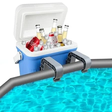 Insulated Hard Poolside Cooler,Portable Ice Chest for Above Ground Pools,Free...