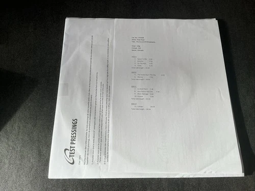 Pink Floyd - The Sound Of Philadelphia - Test Pressing - Vinyl - DLP