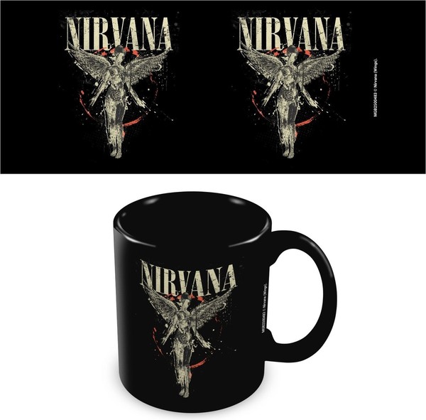Gadget -D- Nirvana (Wings) Black Pod Mug Pyramid-image