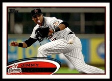 2012 Topps #585 Jimmy Paredes