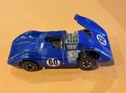 1969 Vintage Hot Wheels Redline Ferrari 312P Gloss Blue