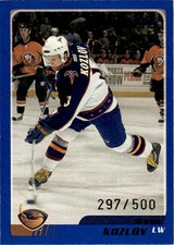 2003-04 Topps Blue Slava Kozlov 297/500 Atlanta Thrashers #196