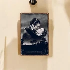 Vintage Gone with the Wind Movie Tin Metal Signs Home Décor 8x12