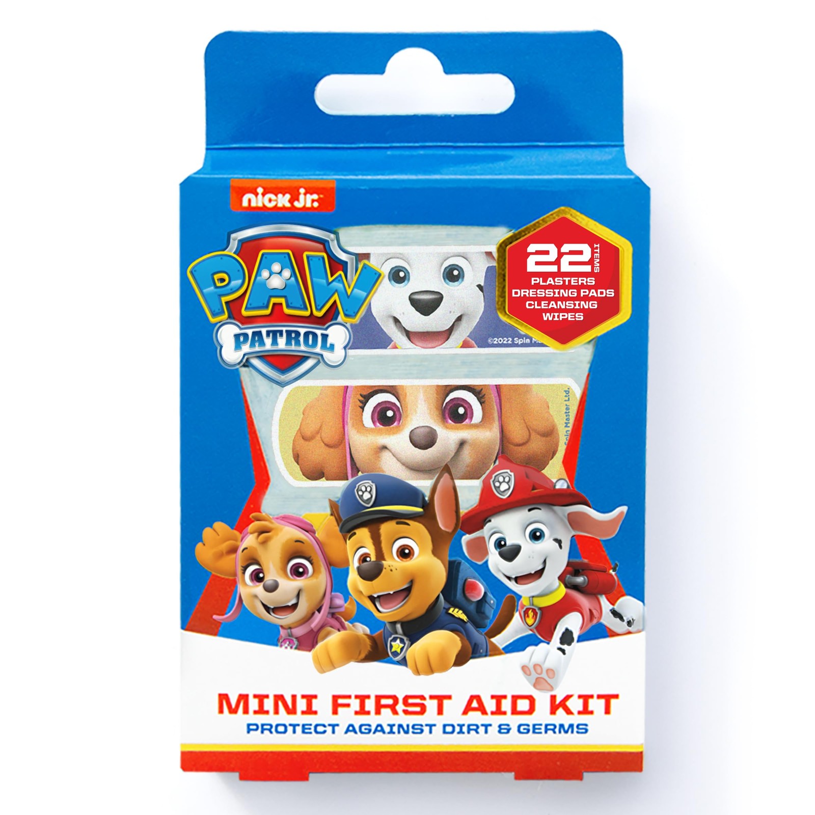 Paw Patrol Childrens Plaster First Aid Kit 22 Count (Pack of 1),