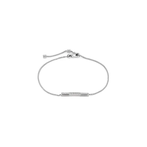Gucci YBA662121001 Link to love bracelet in 18kt white g and diamonds