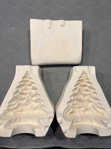 Nowells Ceramic Slip Casting Mold Christmas Tree Napkin Holder NM-1757