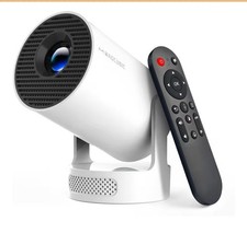 Mini Projector HY300 Portable Smart WiFi Bluetooth 4K Supported Android 11 Home