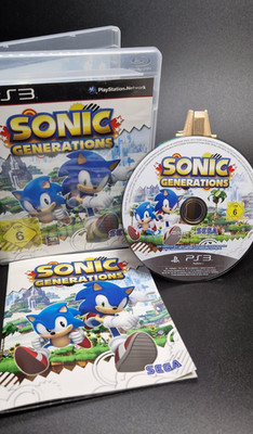 Sonic Generations (Sony PlayStation 3) PS3 mit Anleitung