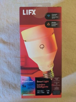 Smart Light -  LIFX SuperColor A21 Multicolor 1600 Lumens