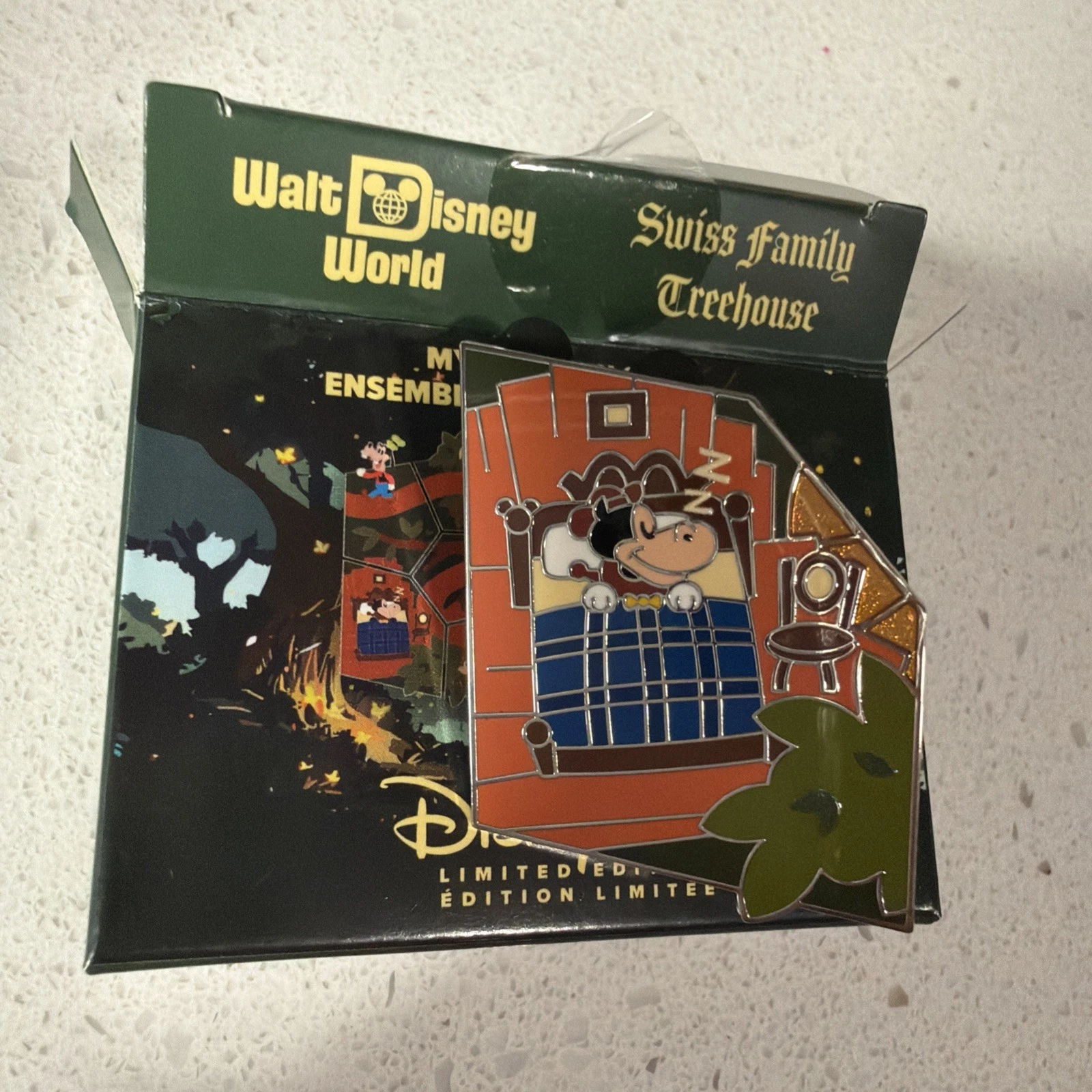 2026 Swiss Family Treehouse Attraction Puzzle Disney Mystery Pin