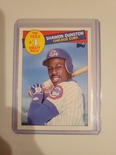 1985 Topps Baseball Shawn Dunston Rc