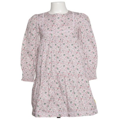 Steiff, Kleid, Größe: 122, Pink/Mehrfarbig, Baumwolle/Elasthan, Blumen #oLU