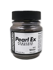 Jacquard Pearl Ex Pigment Powder 0 75 oz Silver Loose Mica Powder Epoxy Resin