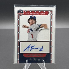2024 Stars & Stripes Andrew Jimenez Auto Patch Jersey /199 Rookie
