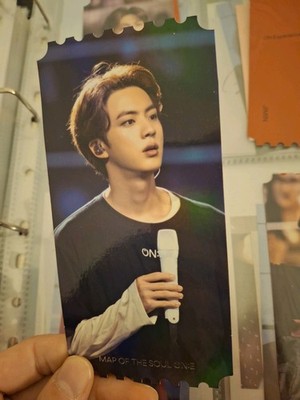 BTS Jin Photocard MOTS ON:E Concert DVD official