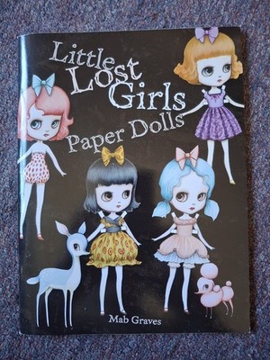 Mab Graves Little Lost Girls Paper Dolls Book Dover Publications NEW FREE SHIP