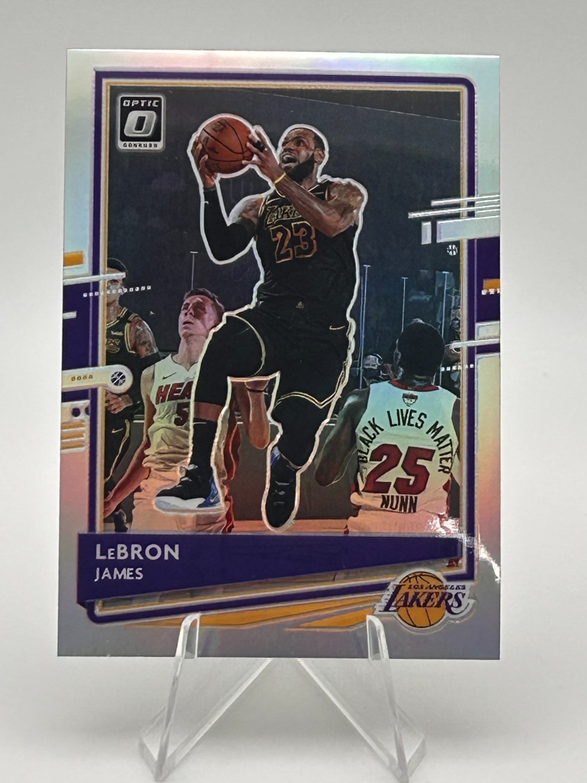 2020-21 Panini Donruss Optic LeBron James #13 Holo Prizm