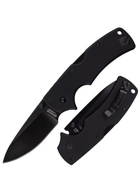 Cold Steel Knives American Lawman Lockback 58B Black S35VN Stainless Black G10