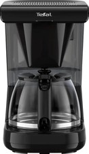 Tefal Filterkaffeemaschine 1,1 L 12 Tassen 1000 W Anti-Tropf Auto-Off Schwarz