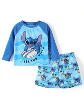 Disney Lilo  Stitch Boys Swim Set 12-18 Months,  Stitch-blue