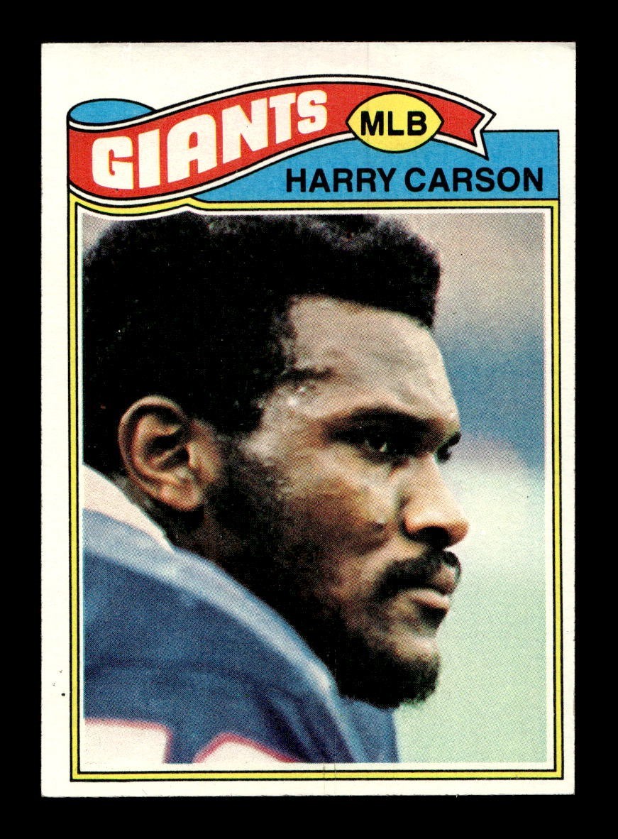 1977 Topps #146 Harry Carson Giants EX-MT *7w
