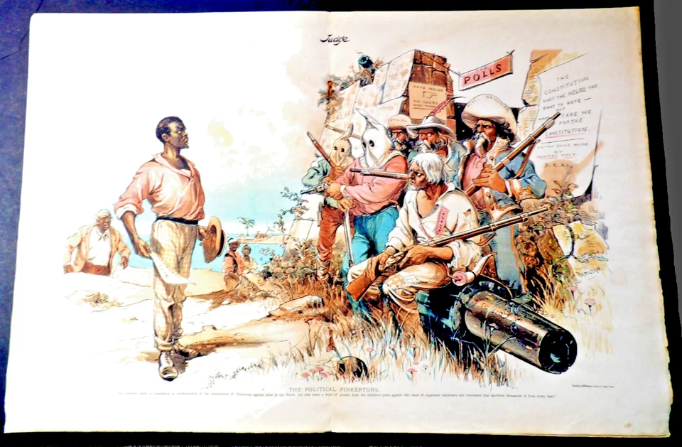 Judge, New York, July 30, 1892–Vol. 23, No. 563, Political Satire, Magazine. - Image 4 of 4