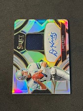 2025 Panini Select Dave Krieg Signature Memorabilia Silver 137/249 #SME-DKG
