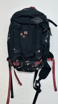 Dakine Signature Series Backpack Black Floral Snowboard Skate Travel Bag