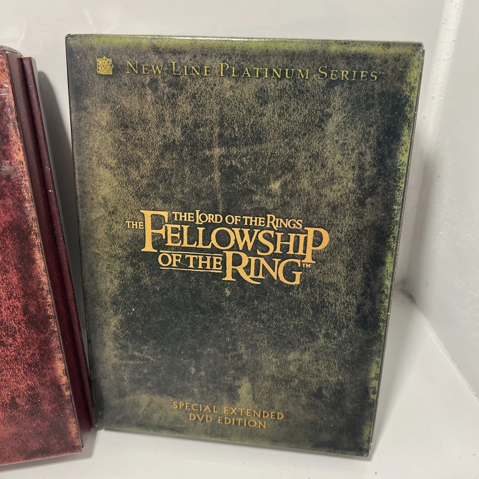 DVD Set Lord of the Rings Trilogy Special Extended DVD Edition 12 Disc W/ Manual Foto 4 de 4