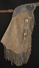 Custom Made Leather Chinks/Rough Out Chaps/Made In USA