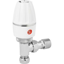 Pegler Terrier 3 TRV Angled 15mm Thermostatic Radiator Valve