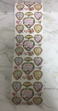 4 Sheet Lot Vintage Gifted Line John Grossman Valentine's Day Stickers