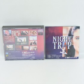 Mega CD NIGHT TRAP Spine * 2133 Sega mcd