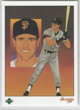1989 Upper Deck #678 Will Clark San Francisco Giants TC
