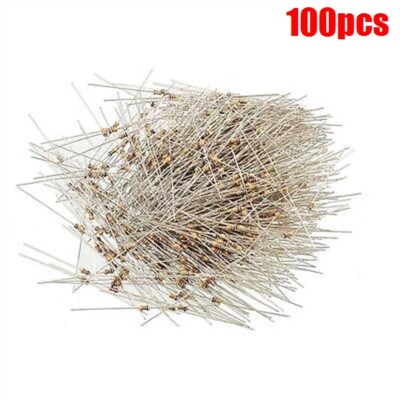 100Pcs 2.2 Ohms Ohm 1/4W 5% Resistors Carbon Film Ic New il