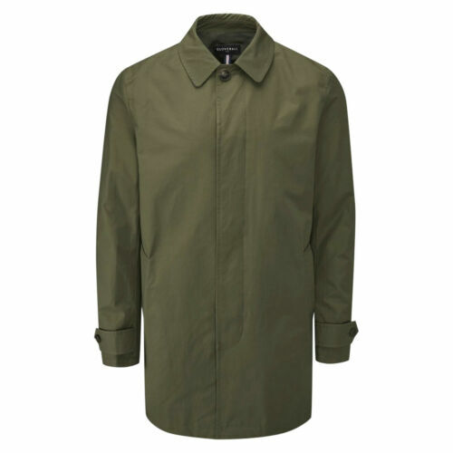 Pretty Green x Gloverall Union Jack Black Label Duffel Coat In