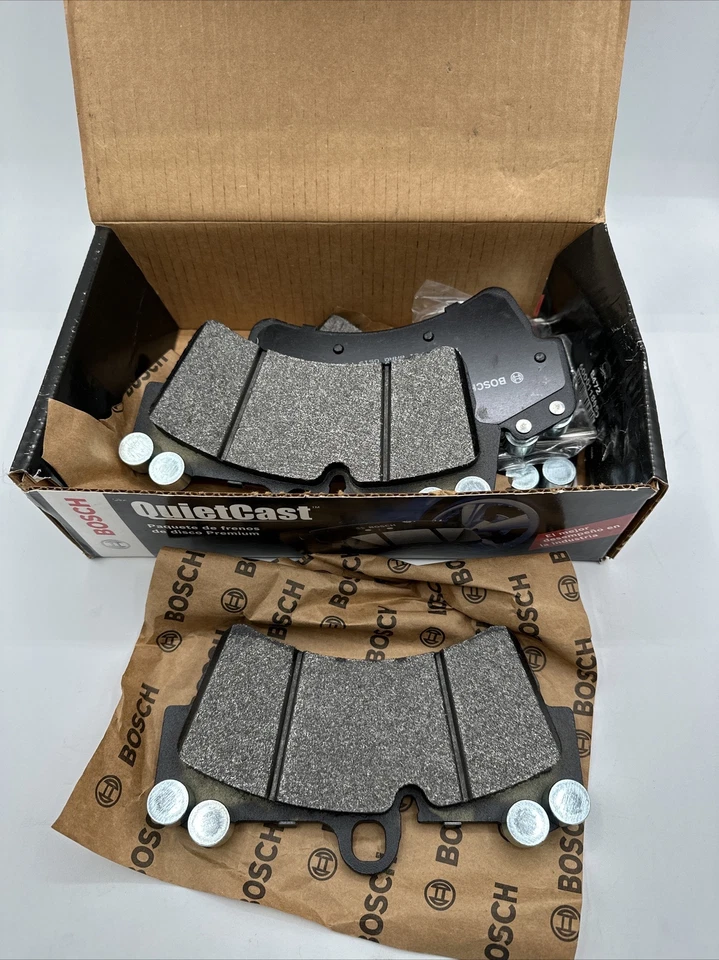 Juego de pastillas de freno de disco Bosch BP1014 para Audi Q7 Porsche Cayenne Volkswagen Touareg Foto 3 de 4