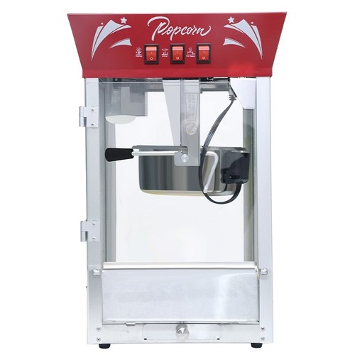 Commercial Popcorn Maker Machine 12-Ounce Kettle with Warming Deck for Parties - Picture 27 of 36