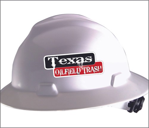 (2 STICKERS) TEXAS WORKERS 4 x 1.5 x Sticker Hard Hat Full color print - Picture 10 of 16
