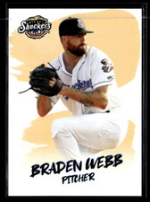 Braden Webb 2021 Biloxi Shuckers Team Set