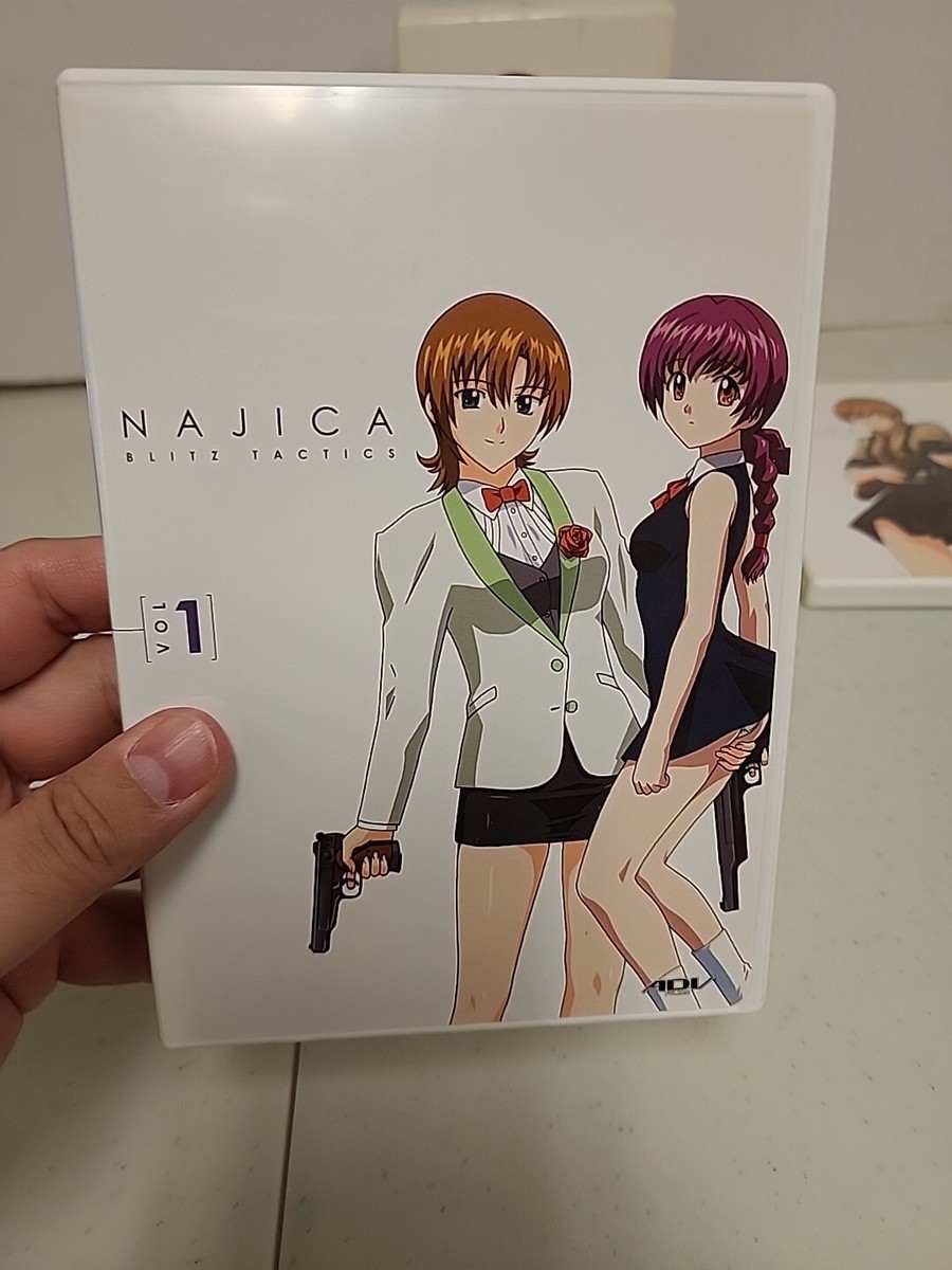 DVD Najica Blitz Tactics 12 Eps 3 Disc Set | eBay