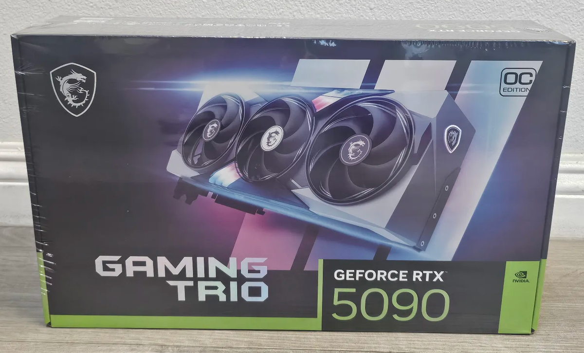 MSI GeForce RTX 4090 GAMING X TRIO 24GB GDDR6X Graphics Card MSI GeForce RTX 4090 GAMING X TRIO 24GB GDDR6X Graphics Card