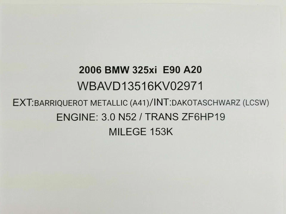 2006 BMW 325xi E90 задняя защелка привода крышки багажника + кабель от оригинального производителя A20 - Изображение 4 из 4