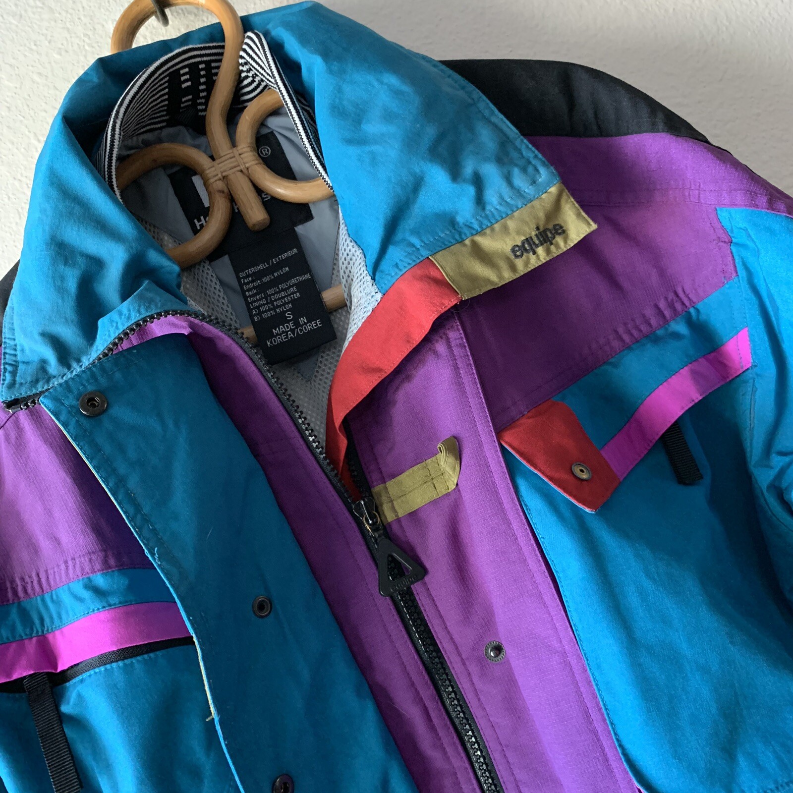 Vintage Helly Hansen Jacket S Tech Ski Sailing Co… - image 7