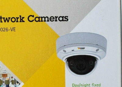 Axis 0535-001 M3024-LVE 1M Indoor Outdoor Network Camera  Color Monochrome