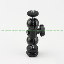 Cold Hot Shoe 1/4" Screw Articulating Magic Arm for DSLR Rig Monitor EVF Flash
