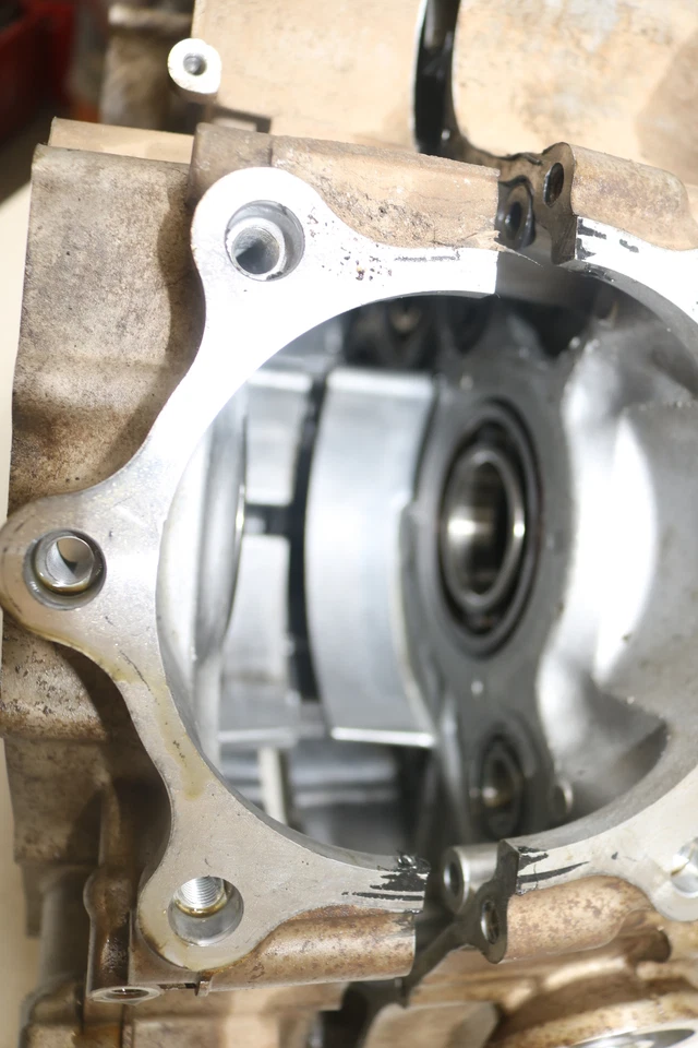 Arctic Cat 700 2008 4x4 motor Efi cárter cárter cárter conjunto de bloque Foto 4 de 4