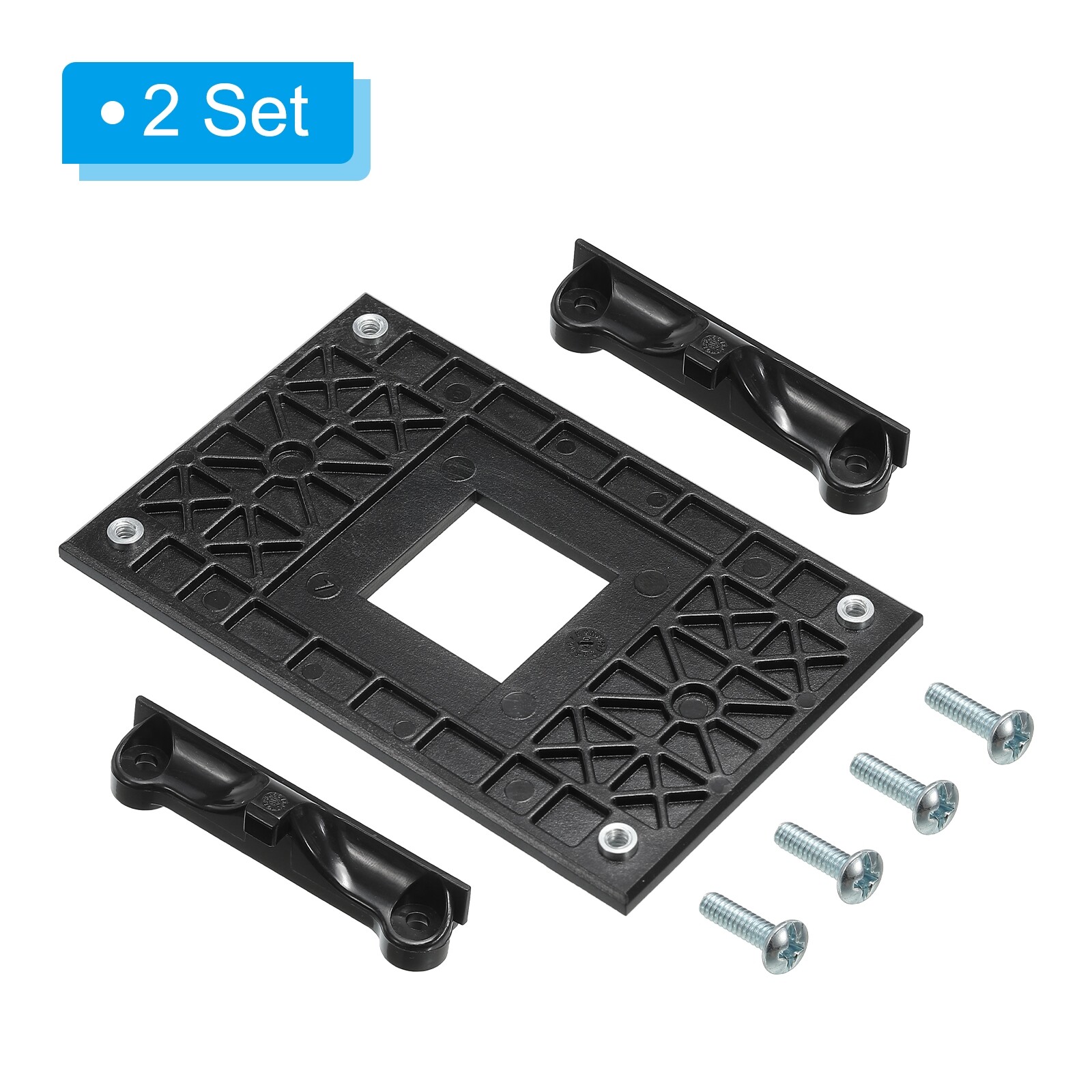 AM4 CPU Ventilateur Radiateur Durable 16 Vis Noir Pour AM4 B350 Carte